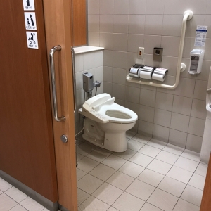 イオンレイクタウンmori(イオンスタイルレイクタウン女子トイレ)(2F)のオムツ替え台情報 画像2