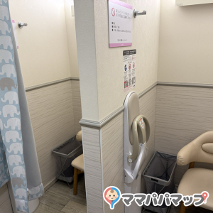 ルミネ荻窪(3F)の授乳室・おむつ替え台の写真(2枚目)
