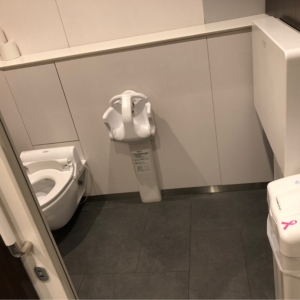 女性トイレ内の個室