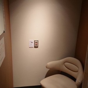 ベビーカーは入れない広さ