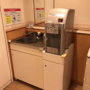 シンクと熱湯
