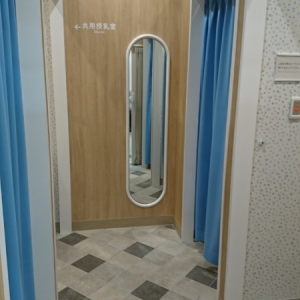 授乳室に入ったところ