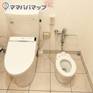 ロクメイベイクス【ROKUMEI BAKES】(1F)の授乳室・おむつ替え台の写真(1枚目)