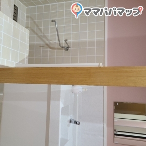 授乳室前に洗面台も有り