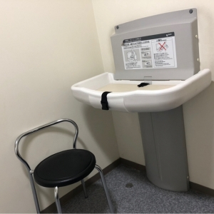 ヤマダ電機 テックランド西神戸店(女子トイレ内)の授乳室・オムツ替え台情報 画像3