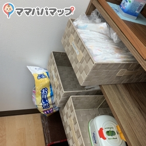 新生児サイズオムツあり