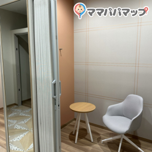 授乳室がとても綺麗でした。