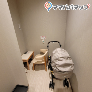 1部屋はベビーカーごと入るくらい広いです