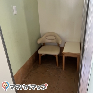 個室の授乳室