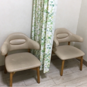 カーテンで仕切る感じです