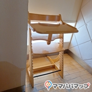 離乳食用のチェアが1台ありました
