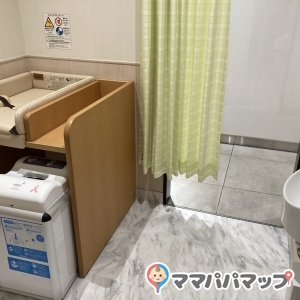 授乳室のドアの所から撮った感じです