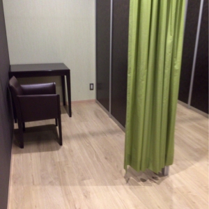 授乳室は個室で3部屋ありました。