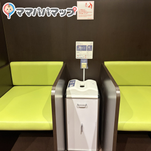 アミュプラザ博多(6階)の授乳室・おむつ替え台の写真(2枚目)