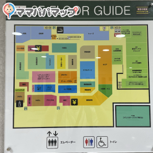 2階のフロアマップ