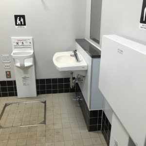 飛鳥山公園 明治通り交差点前 多機能トイレのオムツ替え台情報 画像5