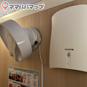 送風機・空気清浄機つき