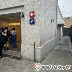 Here’s a photo looking down toward the baby room from the bathroom. 