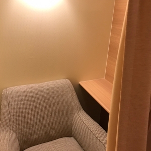 1番奥にある授乳室だけ立派なソファでした