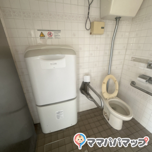 中宿公園の授乳室・おむつ替え台の写真(1枚目)