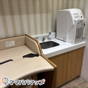 アトレ浦和(South Area 1階)の授乳室・おむつ替え台の写真(1枚目)