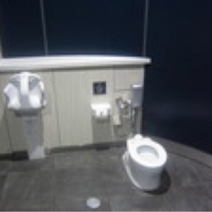 JR小山駅構内(多機能トイレ)のオムツ替え台情報 画像4