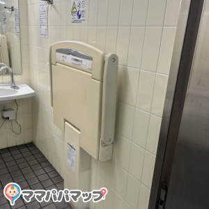 針中野駅（改札内）のオムツ替え台情報 画像1