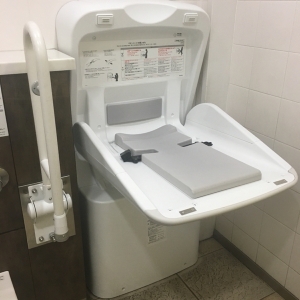 JR巣鴨駅 改札内(1F)のオムツ替え台情報 画像1