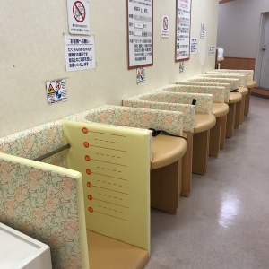 広々して替えやすい