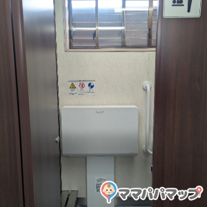 新鹿沼駅（改札外）(1F)の授乳室・おむつ替え台の写真(3枚目)
