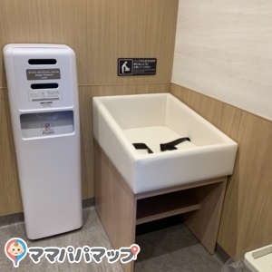 イオンタウン旗の台(2F)のオムツ替え台情報 画像2