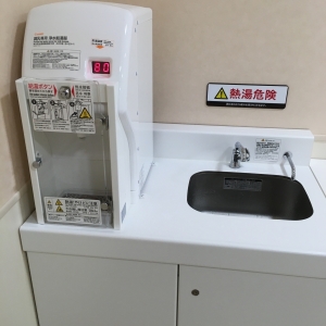 調乳機とシンク