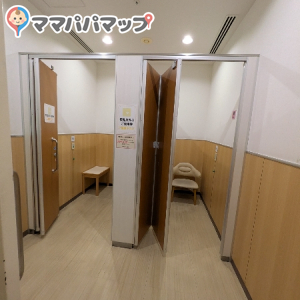 イオンモール橿原1階(1F)の授乳室・おむつ替え台の写真(4枚目)