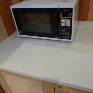 31近くに電子レンジありです。離乳食を温められます。