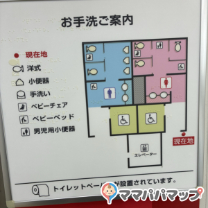 大久保駅のオムツ替え台情報 画像5