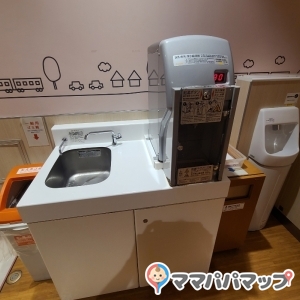 JR品川駅改札内の授乳室・オムツ替え台情報 画像3