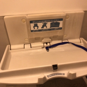 車椅子用トイレの中にあります