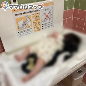 ベスト電器　福岡春日店(2F)のオムツ替え台情報 画像3