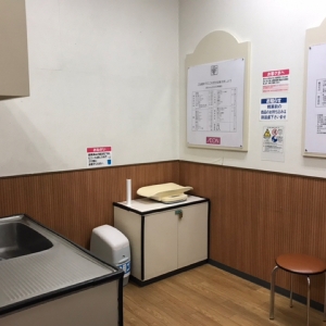 イオン登別店(2F)の授乳室・オムツ替え台情報 画像7