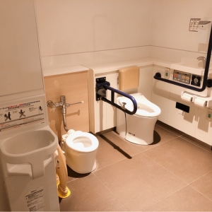 綺麗なファミリートイレが二ヶ所