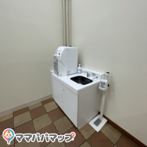 ミルク用のお湯有