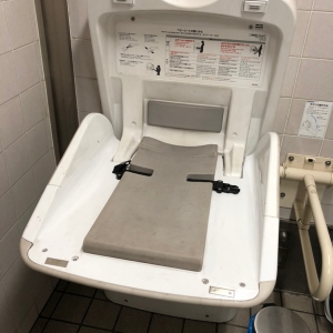 鳩ケ谷駅（改札内）のオムツ替え台情報 画像3