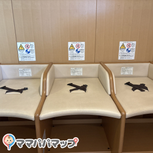 ベルトが揃っていて、きっとマメな方がお掃除されてるのかなと安心しました。