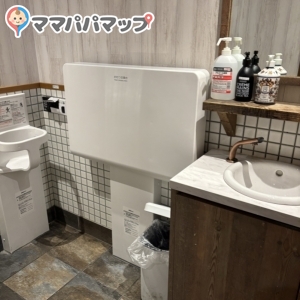 Italian kitchen VANSAN あびこ店のオムツ替え台情報 画像1