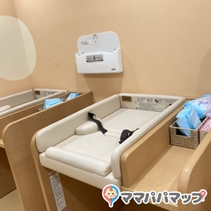 ペットシートのような敷物とおしりふきが備え付けてありありがたかったです。