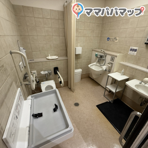 イオンモール姫路大津(2Fトイレ)のオムツ替え台情報 画像1