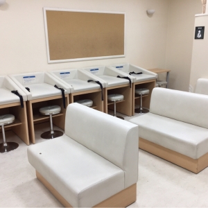 椅子の並びが変わりました。