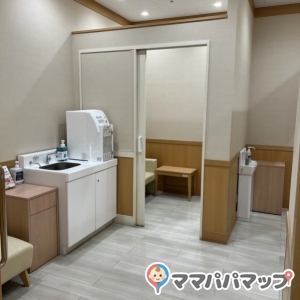 給湯スペースもありミルク作りに助かりました。
