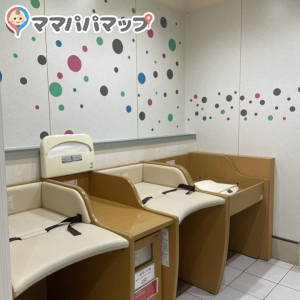 近鉄百貨店奈良店(6階)の授乳室・おむつ替え台の写真(3枚目)