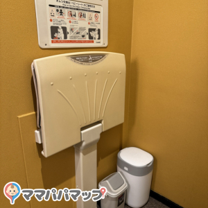 湯の華銭湯瑞祥松本館(1F)の授乳室・おむつ替え台の写真(2枚目)
